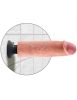 King Cock 10 Inch Vibrating Cock - Flesh