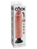 King Cock 10 Inch Vibrating Cock - Flesh