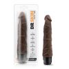 Dr. Skin - Cock Vibe 1 - 9 Inch Vibrating Cock -  Chocolate