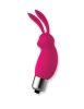 The 9's Silibus Silicone Bunny Bullet - Pink