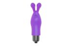 The 9's Flirt Finger Bunny Finger Vibrator - Purple