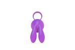 The 9's Flirt Finger Bunny Finger Vibrator - Purple