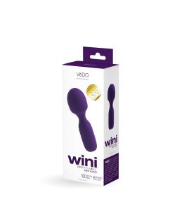 Wini Rechargeable Mini Wand - Purple