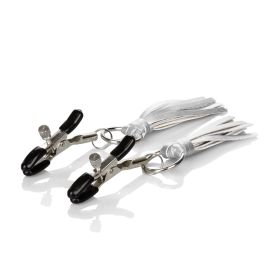 Nipple Play Playful Tassels Nipple Clamps -  Silver