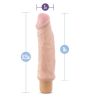 X5 Plus - Hard on Vibrating 9 Inch Dildo - Natural