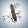 X5 Plus - Hard on Vibrating 9 Inch Dildo - Brown