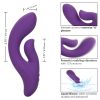 Stella Liquid Silicone Dual Pleaser - Purple