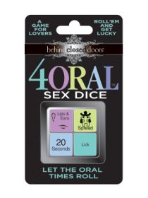 Behind Closed Doors - 4 Oral Sex Dice