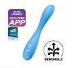 Satisfyer G-Spot Flex 4 Connect App - Multi  Vibrator - Blue