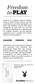 Playboy Pleasure - Euphoria - Vibrator - Opal