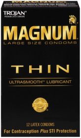 Trojan Magnum Thin - 12 Pack