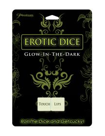 Erotic Dice - Glow in the Dark