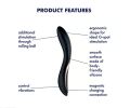 Satisfyer Rrrolling Explosion - Vibrator - Black