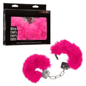 Ultra Fluffy Furry Cuffs - Pink