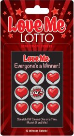 Love Me Lotto 12 Winning Tickets!