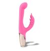 Maui 420 Series - Dual Motor G-Spot Pot Leaf - Rechargeable Vibrator - Pink